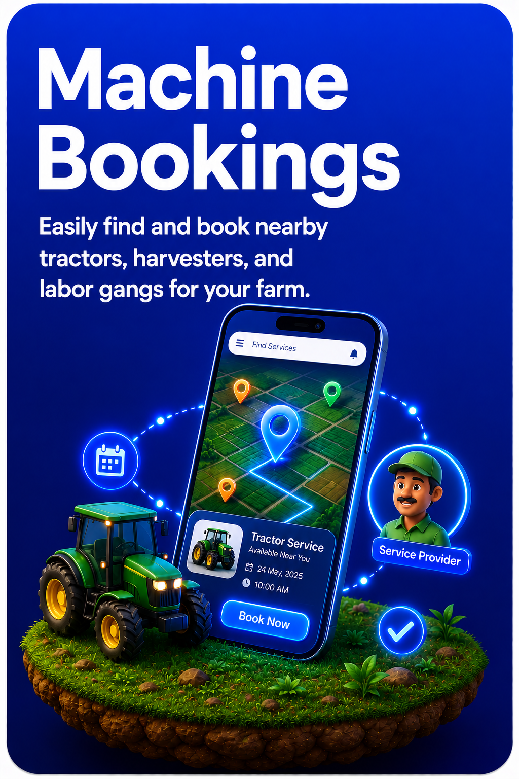 Rent or Hire Machinery